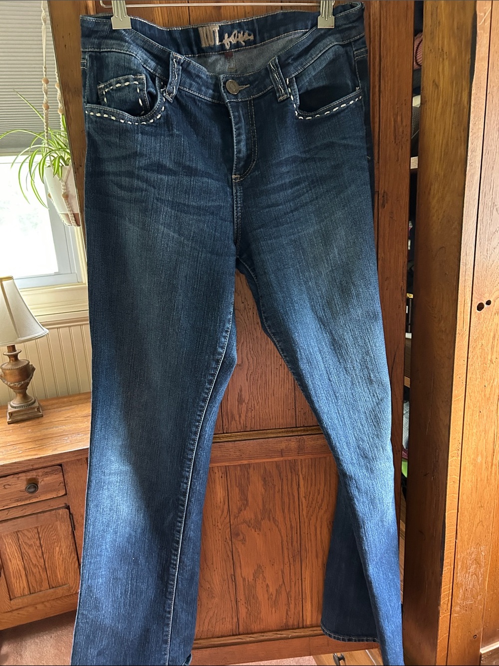 Kut from the Kloth Women's Dark Blue Boot-Cut Jeans